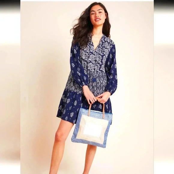 Maeve Carlita Tiered Tunic Dress - Picture 1 of 8